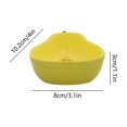 thumbnail image 3 of Ceramic Pet Dog Bowls,Pear Shaped 2 in 1 Pet Feeding Bowls and Water Bowl for Small Dogs,Cute Household Pet Daily Feeding Supply, 3 of 6