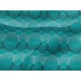 thumbnail image 5 of oneOone Viscose Jersey Turquoise Green Fabric Block Craft Projects Decor Fabric Printed By The Yard 60 Inch Wide, 5 of 5