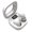 White, variant on Danish "Ultra Small Mini Wireless Earbuds Dual Ear Sleep TWS In-Ear Headphones for Men And Women, Suitable for Music, Sports, Fitness, And Running with 5.3 Chip, Compatible with Android And Apple"