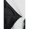 thumbnail image 5 of Nicole Miller Women's Colorblock Wrap One Piece Swimsuit, 5 of 6