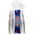 Solo Disposable Clear Plastic Drinking Cups, 10 Oz, 36 Ct
