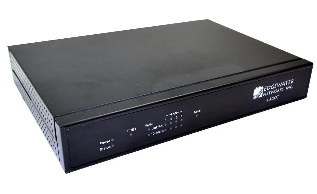 1204300T01B Edgewater 4300T 4PORT WAN Converged Network Appliance Router USA Network Routers