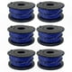 thumbnail image 1 of Replacement Trimmer Spool Set of 6 - Compatible with Lawn Trimmers and Reel Wire Systems, 1 of 5