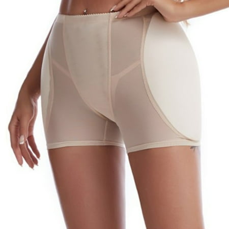 

YUUZONE Padded Hip Enhancer for Women Shapewear Butt Lifter Underwear Push Up Panties High Waist Tummy Control Mesh Body Shaper