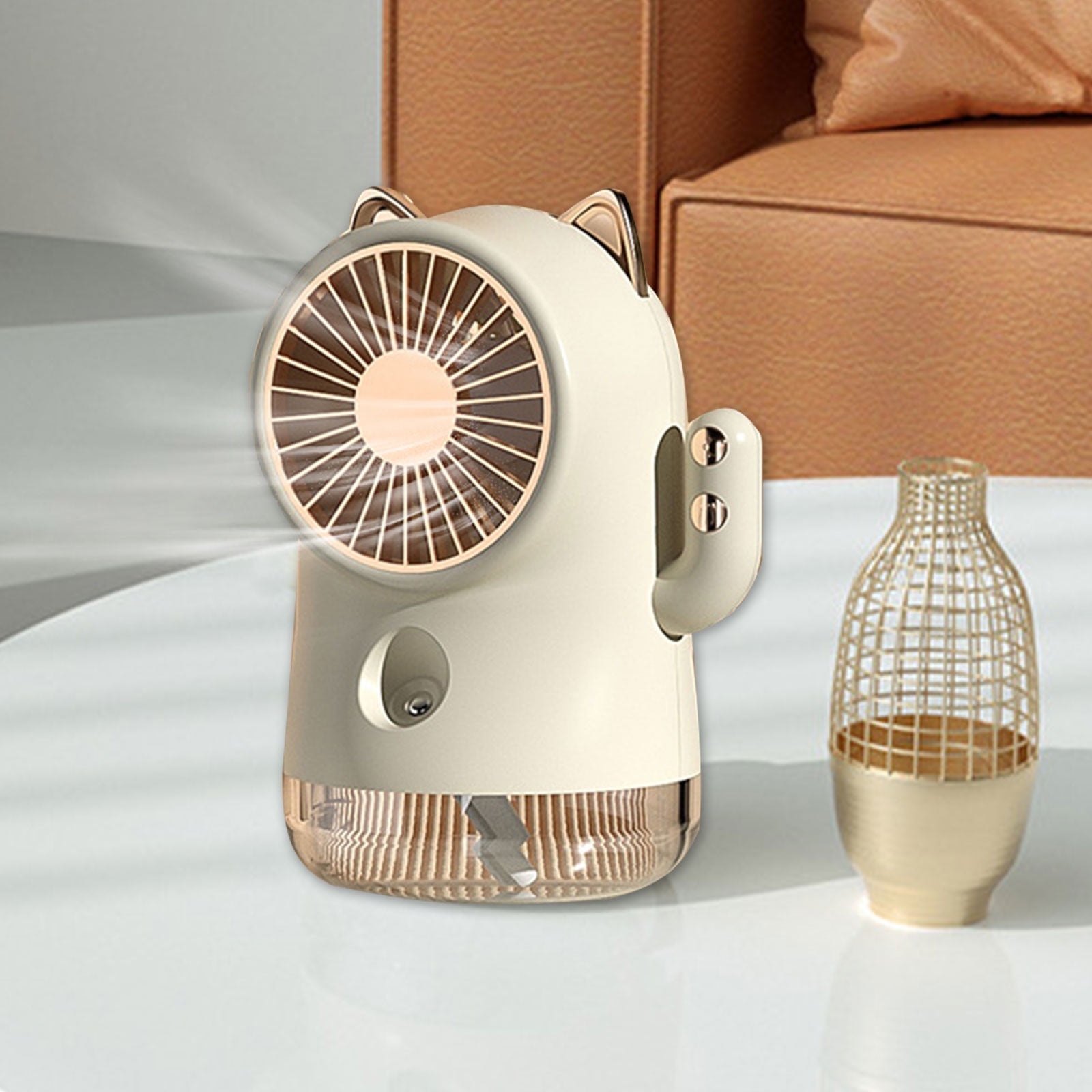 sruoe Air Conditioner, Portable Air Cooler, USB Personal Air Cooler, Portable Air Conditioners on Clearance, Mini Portable Air Conditioner Quiet Desk Cooler