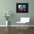 thumbnail image 3 of Trademark Fine Art "Blue Willow" Canvas Art by Natasha Wescoat, Black Matte, Wood Frame, 3 of 4