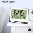 thumbnail image 3 of Reloj De Pared Simple Creativo, Reloj Electrónico, Reloj Despertador De Temperatura Y Humedad, 3 of 5
