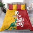 thumbnail image 3 of Custom British Lions Australia Bedding Set Unique Style LT18, 3 of 7