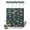 Dark Blue, variant on No Hook Shower Curtain, Black Dinosaur Shower Curtains for Bathroom with See Through Top Window, Vintage Letters Farm Animals Waterproof & Washable Bath Curtain Extra Long 72"x84"