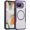 purple, variant on REQO for Google Pixel 9a Case with Screen Protector, Flexible Slim Carbon Fiber [Support Wireless Charging] Protection Hybrid Bumper Hard Rubber Case Cover for Google Pixel 9a (2025 6.3")