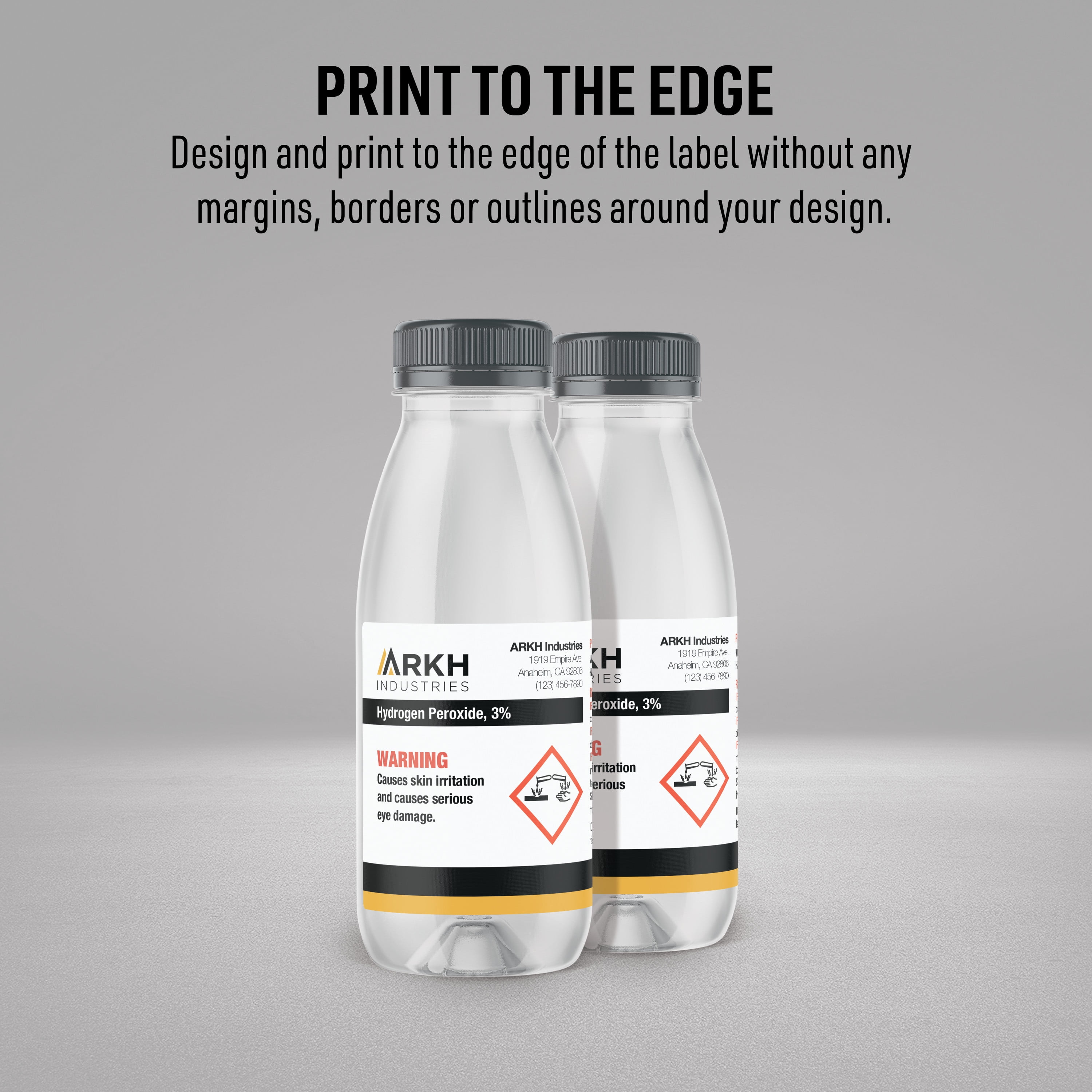 Avery UltraDuty GHS Labels 2" x 3", 200 Ct, Pigment Inkjet