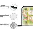 thumbnail image 5 of Oven Mitts and Pot Holders Sets of 4, Easter Eggs Floral Kitchen Gloves for Cooking Baking Cartoon Rabbit Bunny Hot Pads BBQ Potholders, 5 of 6