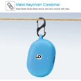 thumbnail image 4 of Fintie Silicone Case for New Beats Studio Buds, Shockproof Earbuds Cover with Keychain Carabiner, Support Wireless Charging (Blue-Glow in The Dark), 4 of 7