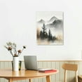 thumbnail image 2 of ARISTURING Neutral Mountain Wall Art Decor Forest Canvas Wall Art Poster Landscape Wall Art Artwork Modern Pictures Abstract Painting Watercolor Prints for Living Room Bedroom 12x16 in, 2 of 5