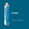 thumbnail image 4 of COLORSHOT Gloss Spray Paint Scuba (Marine Blue) 10 oz. 4 Pack, 4 of 4