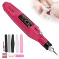 thumbnail image 1 of Nail File, Convenient Wear- Practical Compact Electric Nail Drill  For General Purpose For Beginners For Manicurist For Professional Use, 1 of 8