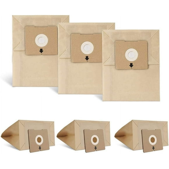 Dust Bags Compatible with Bissell Zing 4122 Series 2154A 2154W Canister Vacuum Compare to Part Number 2138425 (6 Pack)