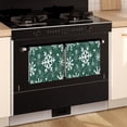 thumbnail image 3 of 4 Pcs Funny Kitchen Towels,Green Christmas Snowflake Pattern Microfiber Dish Towels,Kitchen Tea Towels,Kitchen Towel Set (18" X 26"), 3 of 7