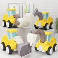 thumbnail image 4 of Milaget Engineering Pull Back Car Friction Power Engineering Toys Learning Toy Road Roller, 4 of 8