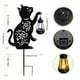 thumbnail image 2 of Linterna colgante solar con forma de gato Yulloyello, impermeable, para exteriores, 2 of 6