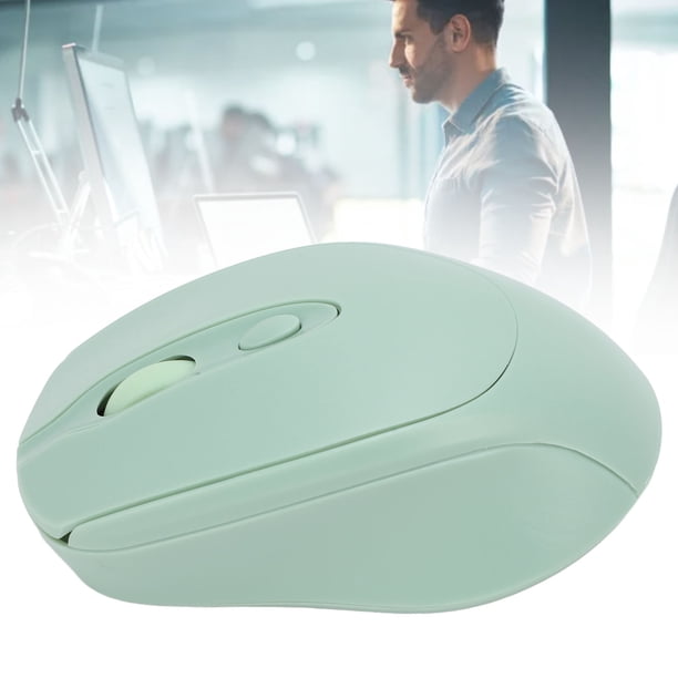 Ratón para Computadora, Modo Dual 2.4g, 800 1200 1600 DPI Ratón re -recargable Silencioso, Ratones Inalmbros Con Receptor USB, Ratón Silencioso para Computadora Portátil,