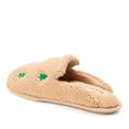 thumbnail image 2 of Dearfoams Women's Christmas Tree Teddy Scuff Slipper, 2 of 6