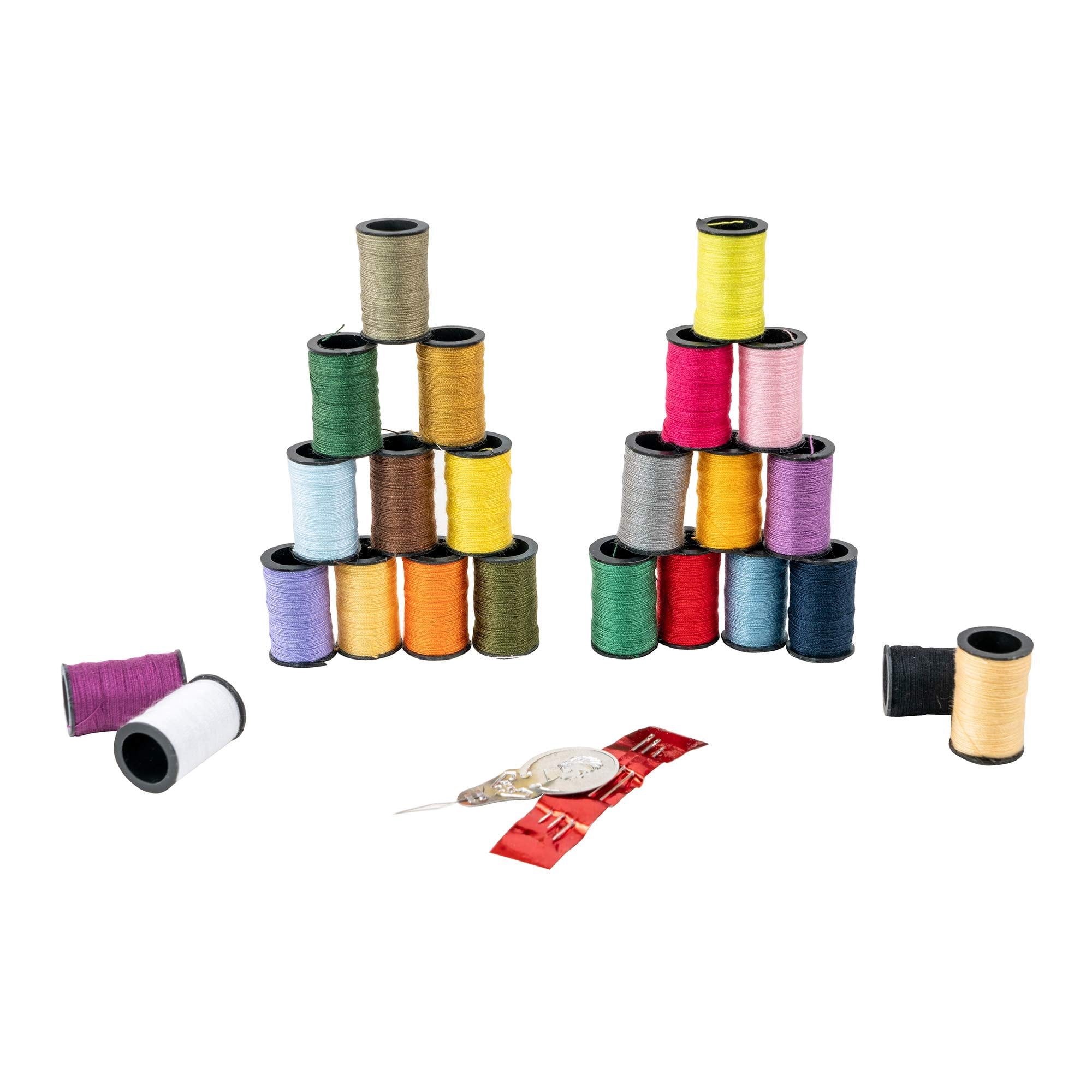 Singer Polyester Thread, Assorted Colors (Pack of 8)