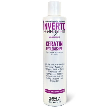 Inverto Instant Keratin Replenisher Nourishing Complex of Argan Oil and Amino Acids Smooth Soft Frizz Free Shiny