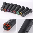 thumbnail image 6 of 1 Pair Motorcycle Hand Grips Handlebar Throttle Grips Anti-Slip Handle Decoration Modified Parts for Scooter, 6 of 6