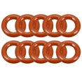 thumbnail image 1 of Unique Bargains Joint Torique en Silicone 10mmx5.2mmx2.4mm VMQ Joint d'Étanchéité Rouge 10 Pcs, 1 of 3