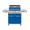 Blue, variant on Monument Grills Stainless Steel 4 Burner Propane Gas Grill with Clearview® Lid, Infrared Side Sear Burner & Side Burner