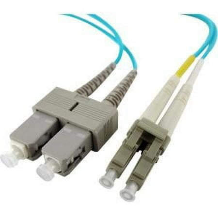 UPC: 0845282089547 | LC/SC MULTIMODE DUPLEX OM4 50/125 FIBER OPTIC CABLE