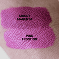 thumbnail image 3 of Aromi Light Pink Metallic Liquid Lipstick | Baby Pink Lip Color for Women with Shimmery Finish (Pink Frosting), 3 of 6