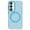 Blue, variant on Case for Samsung Galaxy S23+, Magnetic Matte Soft Touch Shockproof Protective Cover, Purple/Blue/Pink/Gold