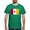 Kelly Green, variant on - Kappa Alpha Order Official Flag T Shirt - Men's Classic Graphic Cotton T-Shirt