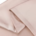 thumbnail image 5 of Unique Bargains Zipper Closure Satin Solid Pillowcase with Eye Mask Pink Standard, 5 of 6