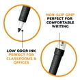 thumbnail image 4 of BIC Intensity Black Low Odor Dry Erase Markers, Fine Tip, 12-Count Pack, 4 of 8