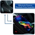 thumbnail image 5 of Frog Car Armrest Pad Cover, Soft Comfortable Furry Printed Armrest Accessory 12.5x8.2 Inch, 5 of 6