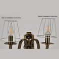 thumbnail image 4 of Cloth Lamp Shade, Lightweight Clip On Bulb Lamp Shade Reduce Strong Light Easy Installation  for Bedrooms Study Library Villas, 4 of 7