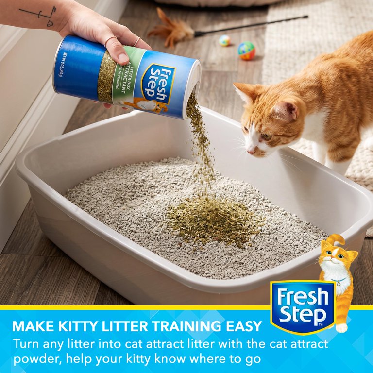 Fresh Step Litter Box Attractant Powder, All Natural, 9 oz photo 3