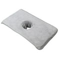 thumbnail image 2 of braveheart Serviette de Table de Massage Réutilisable pour Lit de Massage Café Gris Clair 40x80cm, 2 of 2