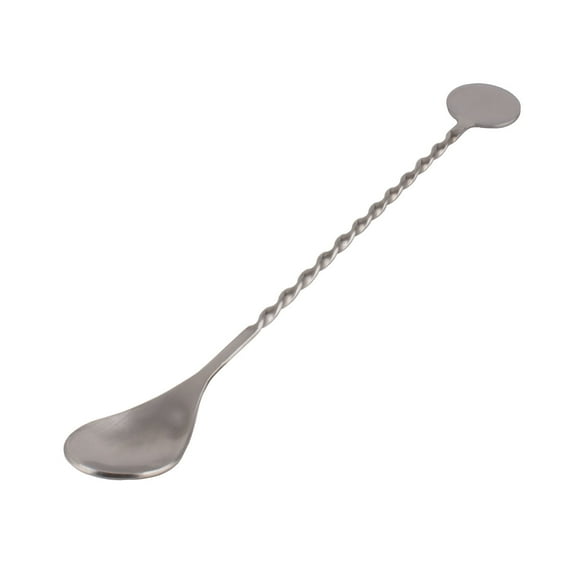 BarConic® Bar Spoon with Round Rod, Stainless Steel, 11.25"