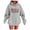 Grey, variant on Telankuip Merry Christmas Hoodie for Women Cute Christmas Tree Drop Shoulder Hooded Sweatshirts Funny Xmas Holiday Party Loose Long Sleeve Drawstring Pullover Tops White XL
