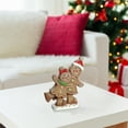 thumbnail image 2 of Led Magnesia Double Gingerbread Skating Figurine, 2 of 3