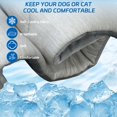 thumbnail image 2 of Alfombrilla de refrigeración BECROWM, autoenfriable, plegable, para perros y gatos, 2 of 9