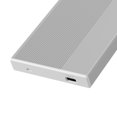 thumbnail image 2 of Caja de disco duro portátil de 2,5 pulgadas compatible con Plug and Play de 4 TB para computadora (plata tipo C), 2 of 5