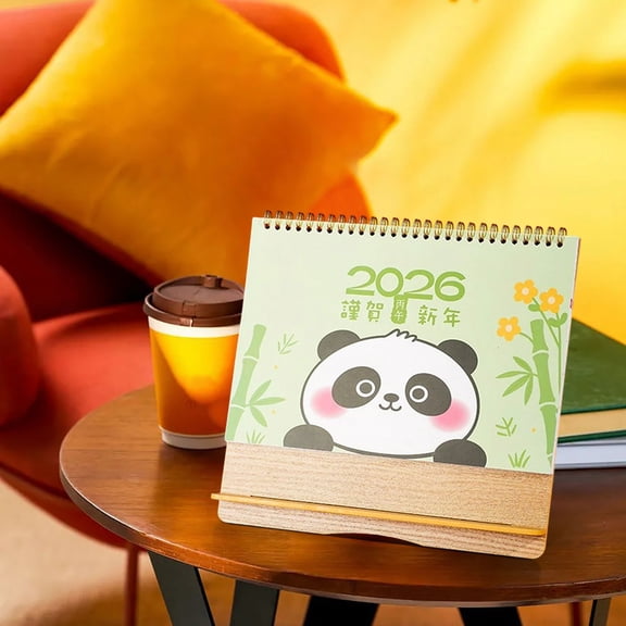 2026 Mini Desk Calendar, Paper Office Desktop Planner With Stand For Time Management Holidays And Solar Terms For Students Professionals Home Work Study Organization