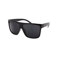 thumbnail image 5 of Mens Sunglasses Sport Style All Black 3 Pack Deal Wrap Biker Locs Look, 5 of 5