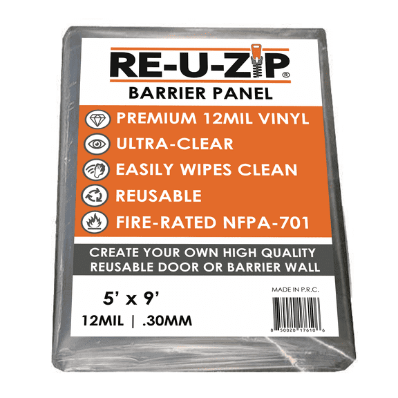 RE-U-ZIP� ULTRA-CLEAR BARRIER PANEL