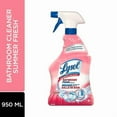 thumbnail image 1 of Lysol Bathroom Cleaning- Bathroom Cleaner Spray,Multi-surface cleaner trigger, Bathroom Foam, Summer Fresh, 950mL, Powers Through Soap Scum, 946 mL, 1 of 5